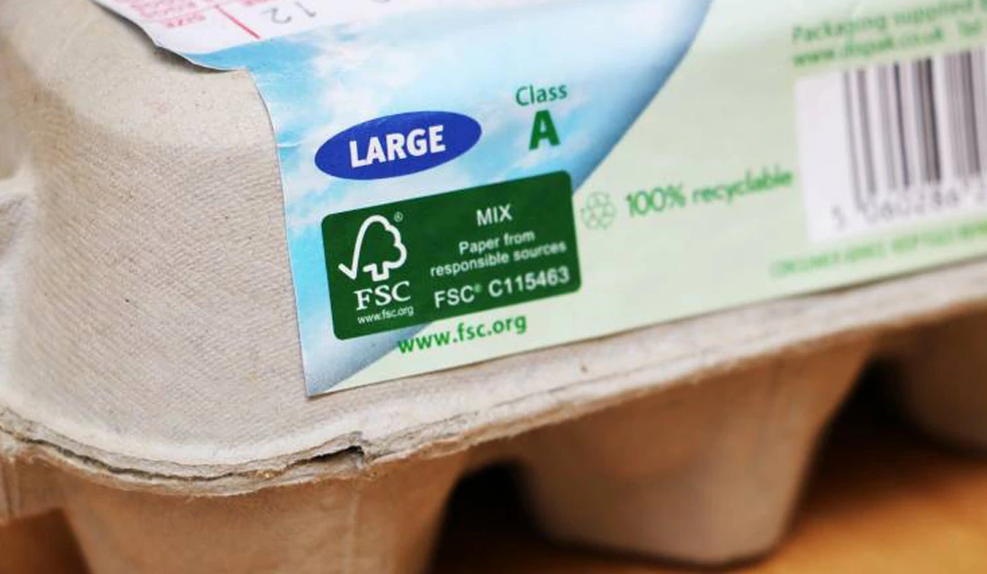 Etykiety z certyfikatem FSC